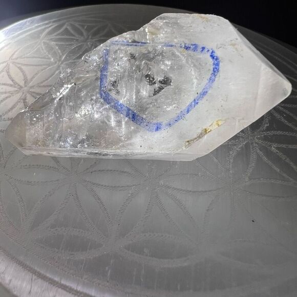 Enhydro Quartz Crystal Mobile Sediment Inclusion - Picture 8 of 13